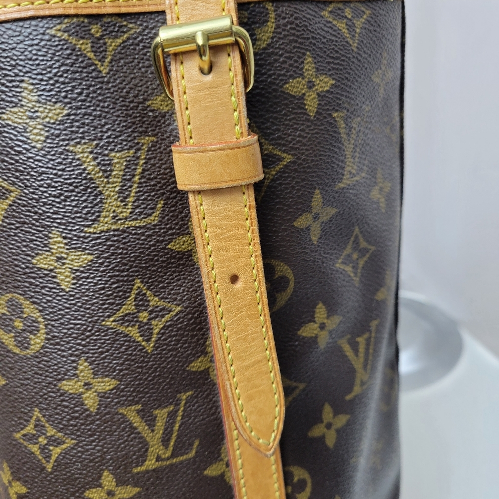Authentic Louis Vuitton large monogram bucket bag - Picture 2 of 16